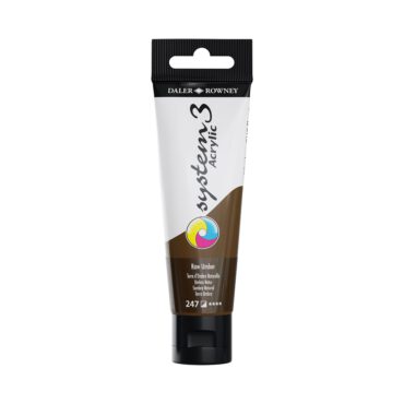 SYSTEM 3 ACRYLVERF Tube 59ml - NO.247 RAW UMBER