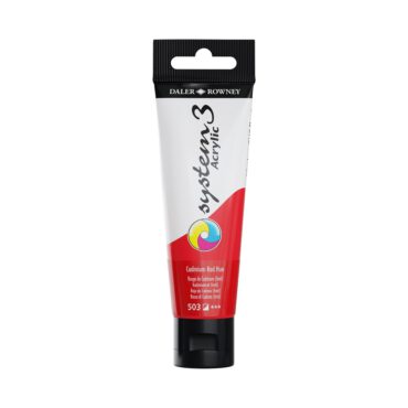 SYSTEM 3 ACRYLVERF Tube 59ml - NO.503 CADMIUM RED (HUE)