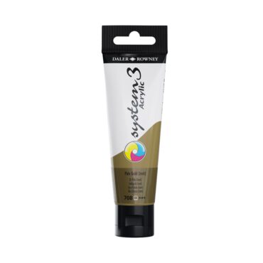 SYSTEM 3 ACRYLVERF Tube 59ml - NO.708 PALE GOLD (IMIT)
