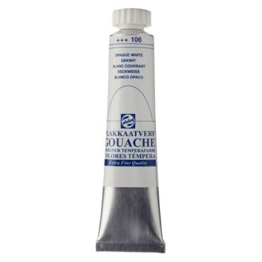 Talens Gouache Extra Fijn 20ml - 106 Wit Extra Dekkend