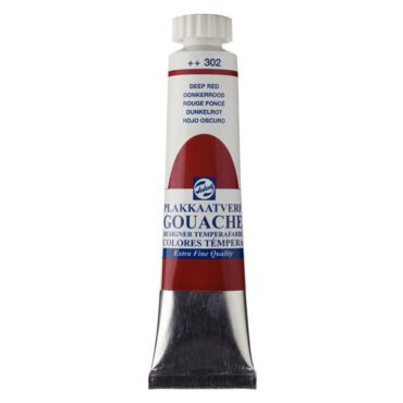 Talens Gouache Extra Fijn 20ml - 302 Donkerrood