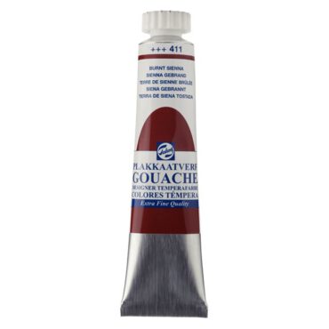 Talens Gouache Extra Fijn 20ml - 411 Sienna Gebrand