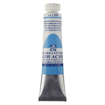 Talens Gouache Extra Fijn 20ml - 535 Ceruleumblauw Phtalo