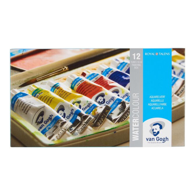 Van Gogh Aquarel Painting Box - SET 12x Tube 10ml