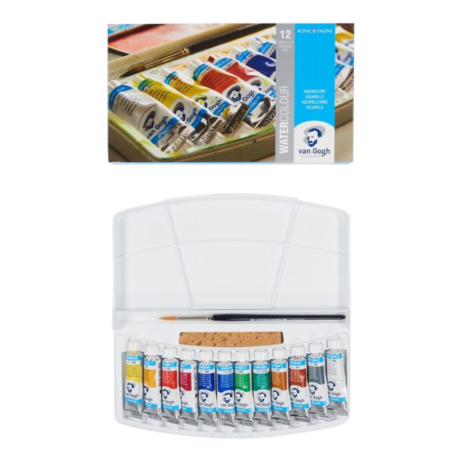 Van Gogh Aquarel Painting Box - SET 12x Tube 10ml