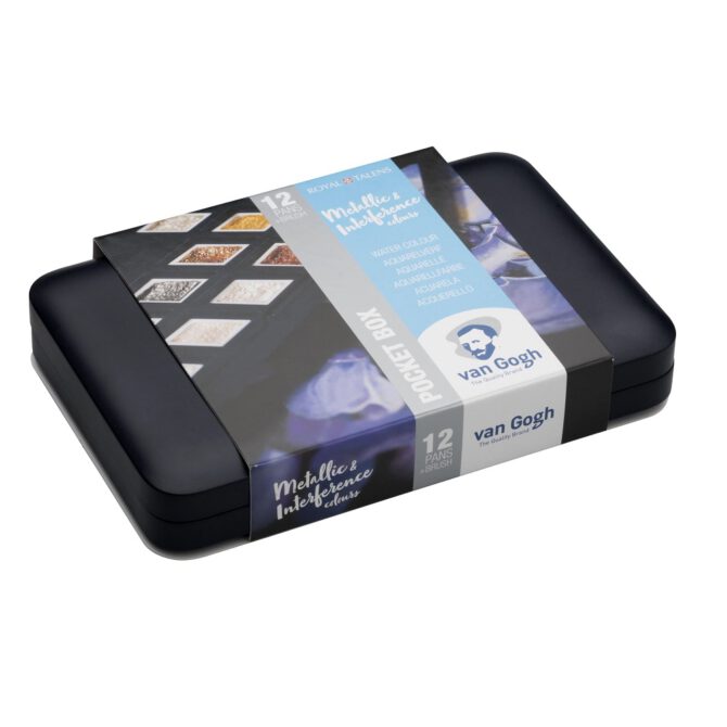 Van Gogh Aquarel Pocket Box - SET 12x 1/2 napjes SPECIALTY