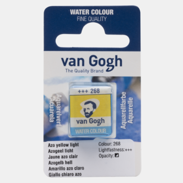 Van Gogh Aquarelverf 1/2 napje - 268 Azogeel Licht