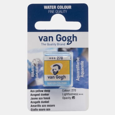 Van Gogh Aquarelverf 1/2 napje - 270 Azogeel Donker