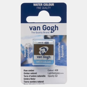 Van Gogh Aquarelverf 1/2 napje - 408 Omber Naturel