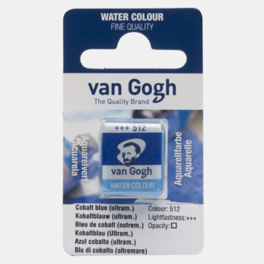 Van Gogh Aquarelverf 1/2 napje - 512 Kobaltblauw (ultramarijn)