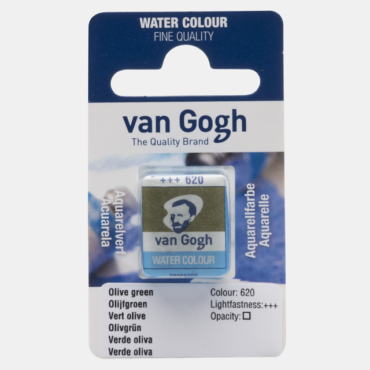 Van Gogh Aquarelverf 1/2 napje - 620 Olijfgroen