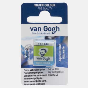 Van Gogh Aquarelverf 1/2 napje - 633 Permanentgeelgroen