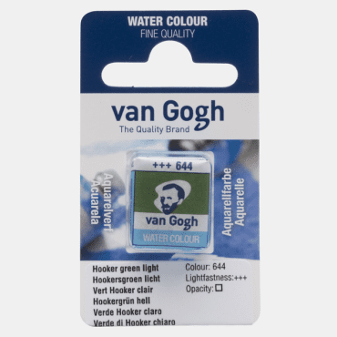 Van Gogh Aquarelverf 1/2 napje - 644 Hookersgroen Licht