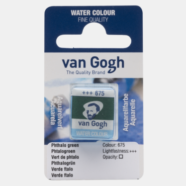 Van Gogh Aquarelverf 1/2 napje - 675 Phtalogroen