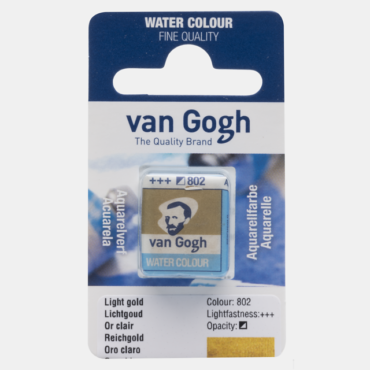 Van Gogh Aquarelverf 1/2 napje - 802 Lichtgoud