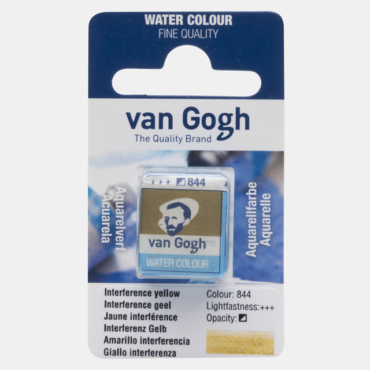 Van Gogh Aquarelverf 1/2 napje - 844 Interference Geel