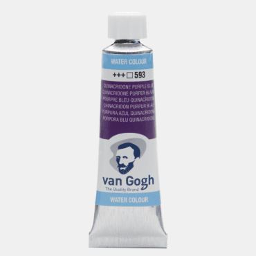 Van Gogh Aquarelverf tube 10ml - 593 Quinacridone Purper Blauw