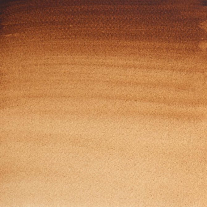 W&N Artists Aquarel 1/2 napje - 076 Burnt Umber (s1)