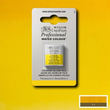 W&N Artists Aquarel 1/2 napje - 118 Cadmium Yellow Pale (s4)