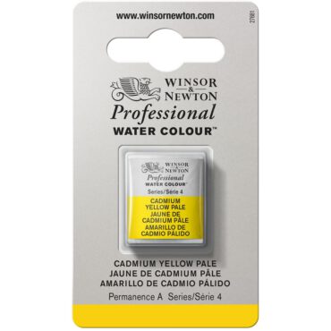 W&N Artists Aquarel 1/2 napje - 118 Cadmium Yellow Pale (s4)