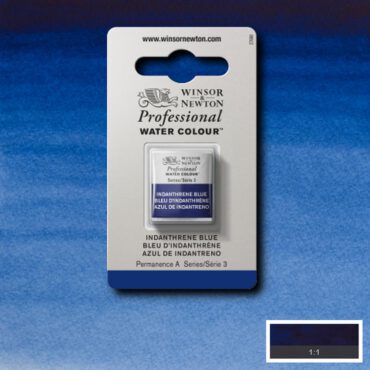 W&N Artists Aquarel 1/2 napje - 321 Indanthrene Blue (s3)