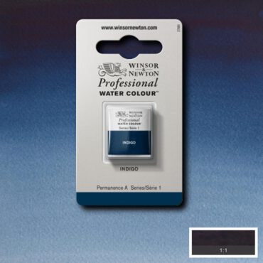 W&N Artists Aquarel 1/2 napje - 322 Indigo (s1)