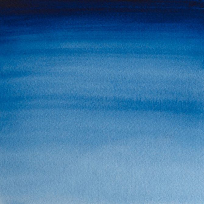 W&N Artists Aquarel 1/2 napje - 538 Prussian Blue (s1)