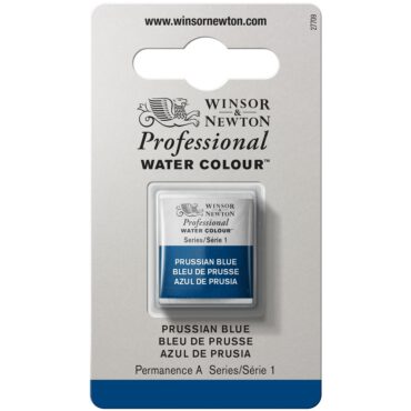 W&N Artists Aquarel 1/2 napje - 538 Prussian Blue (s1)