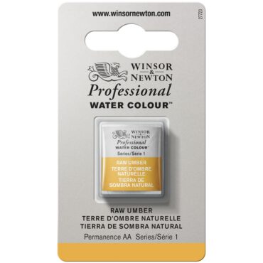 W&N Artists Aquarel 1/2 napje - 554 Raw Umber (s1)