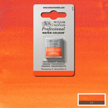 W&N Artists Aquarel 1/2 napje - 650 Transparant Orange (s3)