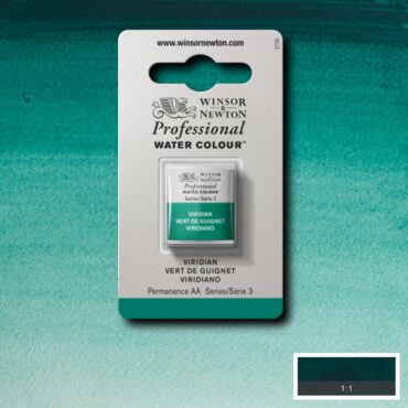 W&N Artists Aquarel 1/2 napje - 692 Viridian (s3)