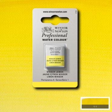 W&N Artists Aquarel 1/2 napje - 722 Winsor Lemon (s1)