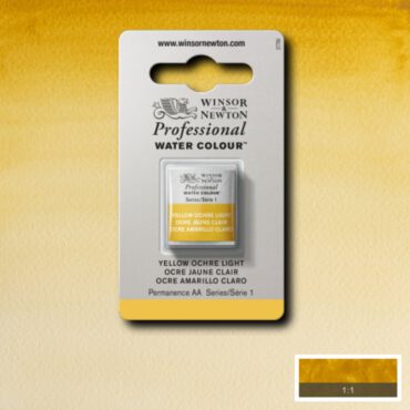 W&N Artists Aquarel 1/2 napje - 745 Yellow Ochre Light (s1)