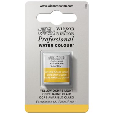 W&N Artists Aquarel 1/2 napje - 745 Yellow Ochre Light (s1)