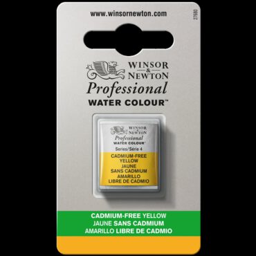 W&N Artists Aquarel 1/2 napje - 890 Cadmium FREE Yellow (s4)