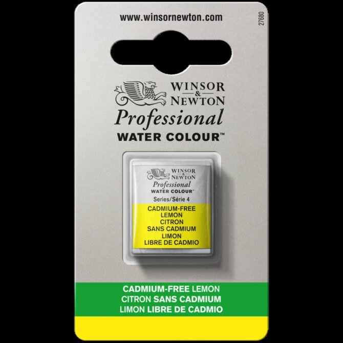 W&N Artists Aquarel 1/2 napje - 898 Cadmium FREE Lemon (s4)