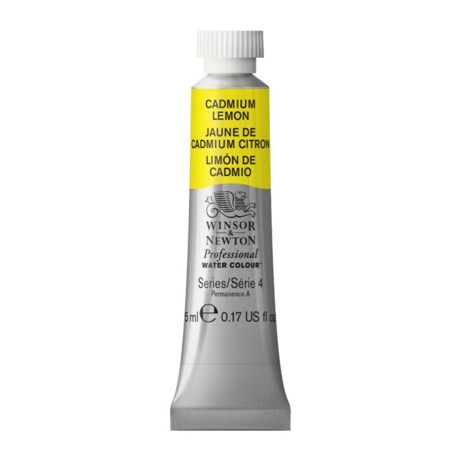 W&N Artists Aquarel tube 5ml - 086 Cadmium Lemon (s4)
