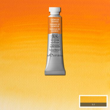 W&N Artists Aquarel tube 5ml - 089 Cadmium Orange (s4)