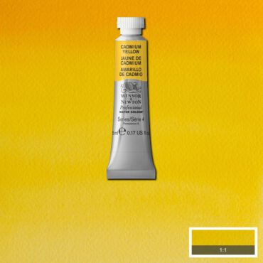 W&N Artists Aquarel tube 5ml - 108 Cadmium Yellow (s4)