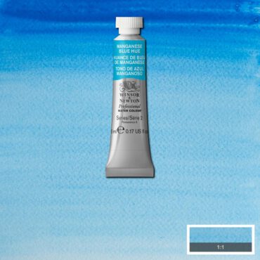 W&N Artists Aquarel tube 5ml - 379 Manganese Blue Hue (s2)