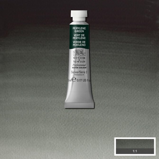 W&N Artists Aquarel tube 5ml - 460 Perylene Green (s2)