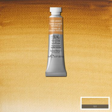 W&N Artists Aquarel tube 5ml - 554 Raw Umber (s1)