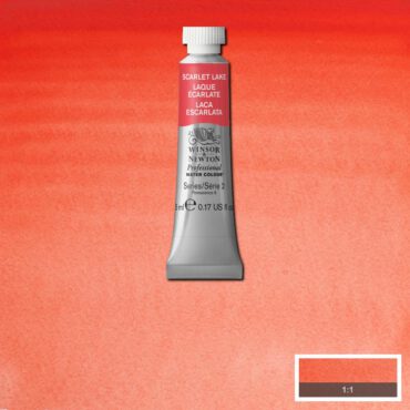 W&N Artists Aquarel tube 5ml - 603 Scarlet Lake (s2)