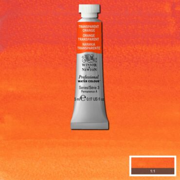 W&N Artists Aquarel tube 5ml - 650 Transparant Orange (s3)