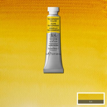 W&N Artists Aquarel tube 5ml - 653 Transparant Yellow (s1)