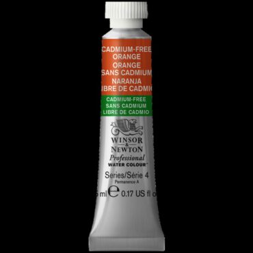 W&N Artists Aquarel tube 5ml - 899 Cadmium FREE Orange (s4)