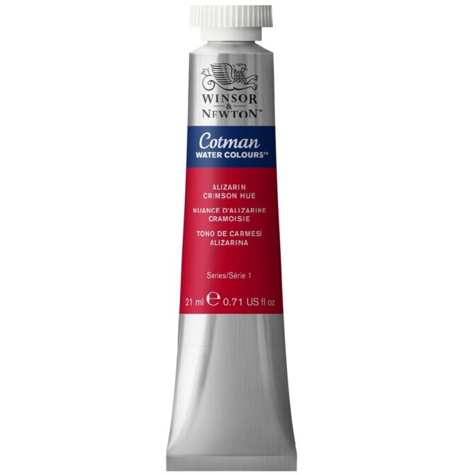 W&N Cotman aquarelverf 21ml - 003 Alizarine Crimson Hue