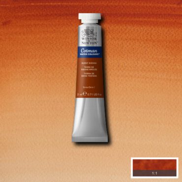 W&N Cotman aquarelverf 21ml - 074 Burnt Sienna