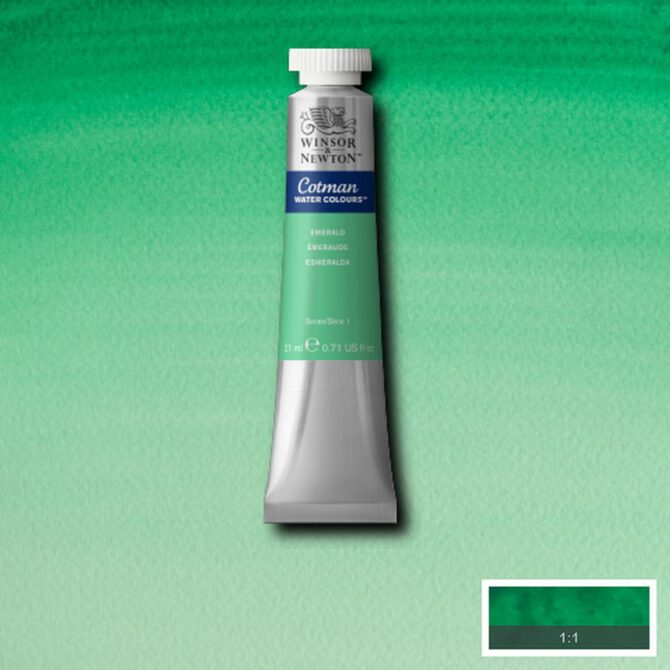 W&N Cotman aquarelverf 21ml - 235 Emerald