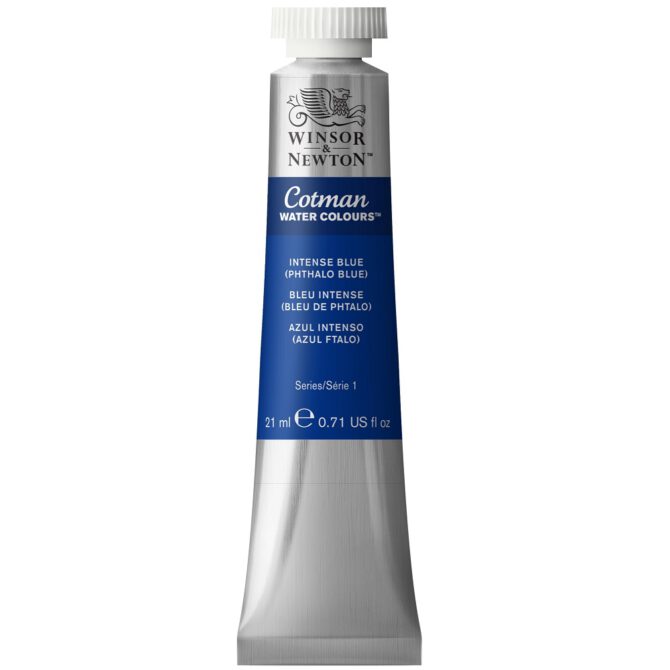 W&N Cotman aquarelverf 21ml - 327 Intense Blue